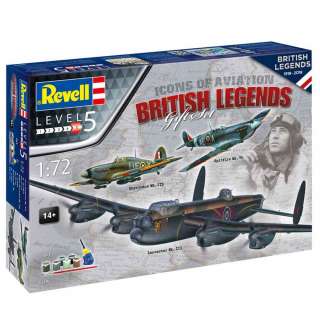 REVELL MAKETA BRITISH LEGENDS GIFT SET