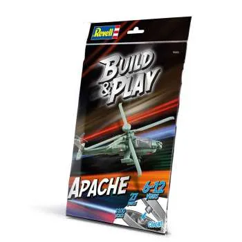 REVELL MAKETA BUILD  &  PLAY AE-64  APACHE 