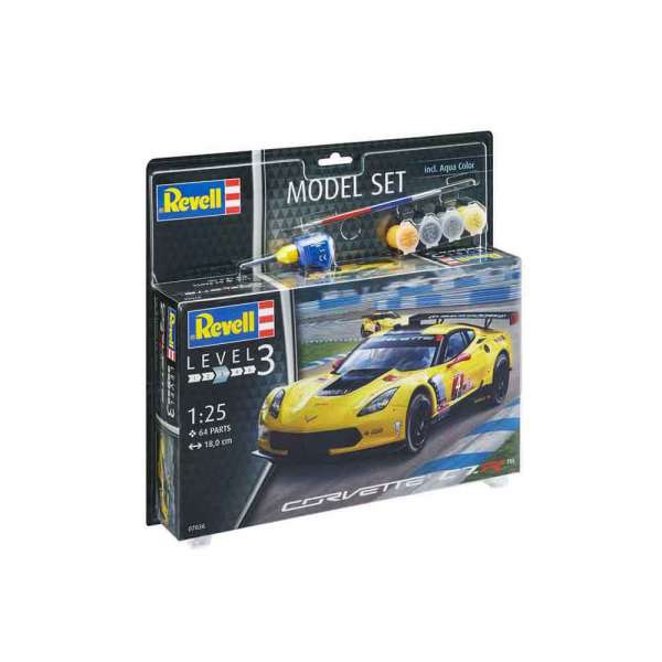 REVELL MAKETA MODEL SET CORVETTE C7R 