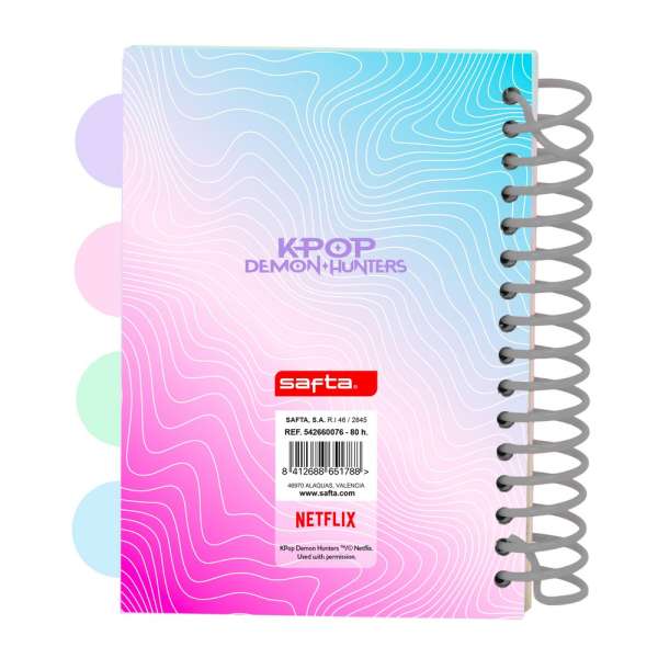 NOTES SA SPIRALOM A6 K-POP DEMON HUNTERS 