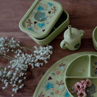 SASSI KUTIJA ZA RUCAK SILIKONSKA CRACKY THE DINOSAUR 