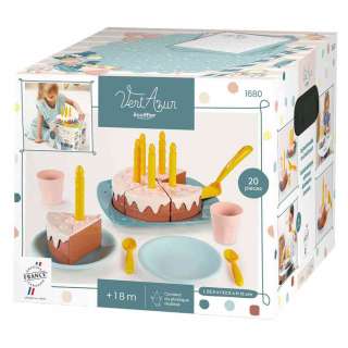 SM001680 ECOIFFER BIRTHDAY CAKE VERT AZUR 