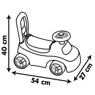 SM720542 SMOBY AUTO RIDE-ON PINK 
