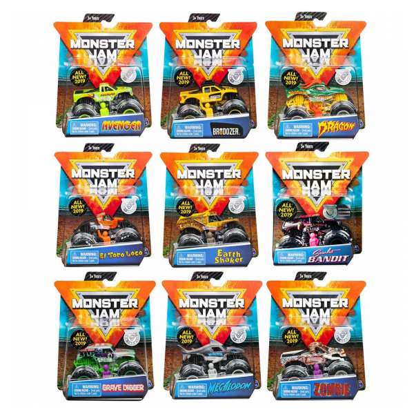 MONSTER JAM MAXI VOZILO ASST