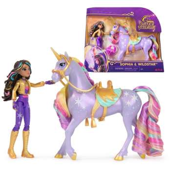 SN6071175 UNICORN ACADEMY MINI LUTKA I KONJIc SET 