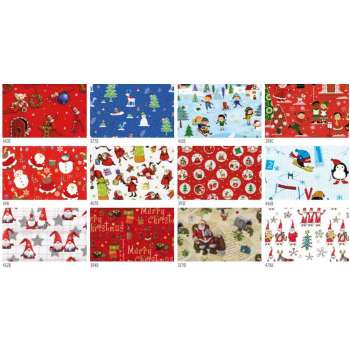 SSR59731 UKRASNI PAPIR BIG BIMBI XMASS 300x100cm 