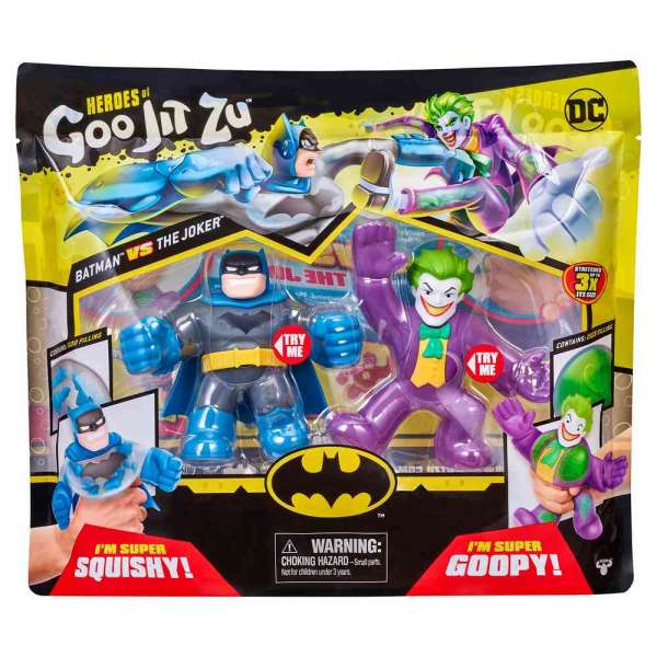 GOO JIT DC ZU BATMAN VS JOKER FIGURE 