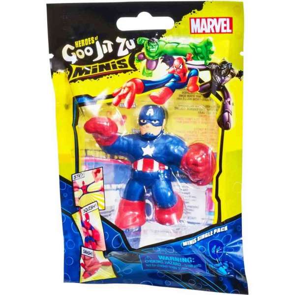 TO41380 GOO JIT ZU HERO MARVEL MINI FIGURE ASST 