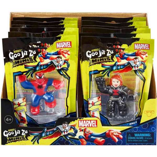 TO41380 GOO JIT ZU HERO MARVEL MINI FIGURE ASST 