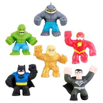 TO41471 GOO JIT ZU HERO DC MINI MEGA FIGURE 6 PACK 