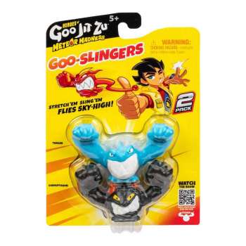 TO43095 GOO JIT ZU METEOR MADNESS S13 GOO SLINGERS 2 PACK CDU FIGURA 