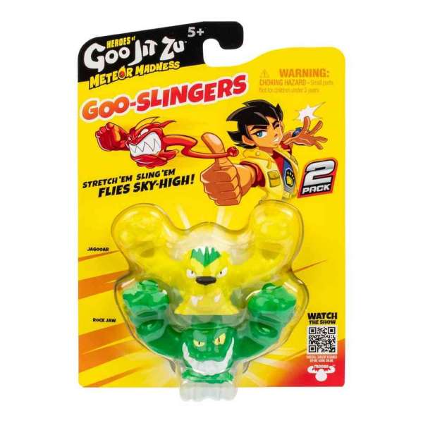 TO43095 GOO JIT ZU METEOR MADNESS S13 GOO SLINGERS 2 PACK CDU FIGURA 