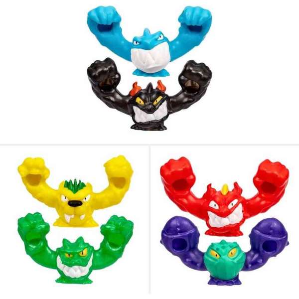 TO43095 GOO JIT ZU METEOR MADNESS S13 GOO SLINGERS 2 PACK CDU FIGURA 