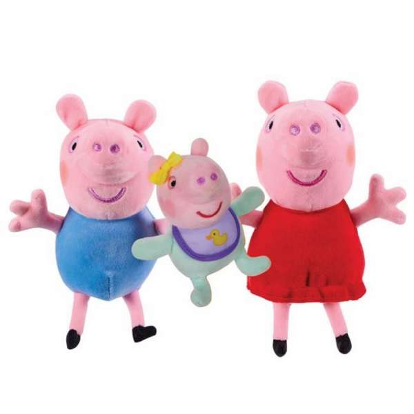 TO8423 PEPPA PIG DŽORDŽ I BEBA SET 3 FIGURE 
