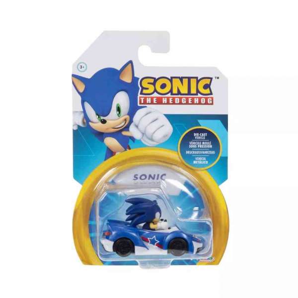 SON: SONIC - 1/64 DIE CAST VOZILA W3 - SONIC 