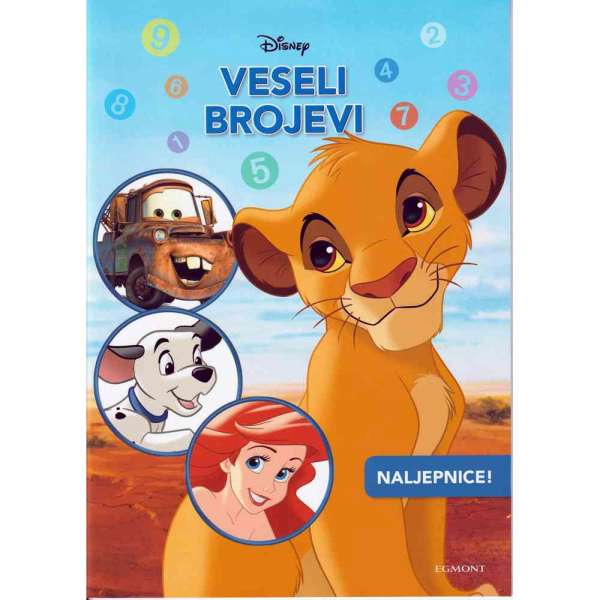 DISNEY - VESELI BROJEVI 