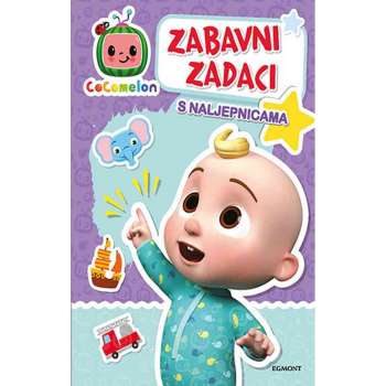 COCOMELON ZABAVNI ZADACI S NALJEPNICAMA 