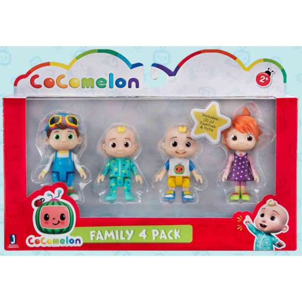 COM: COCOMELON - SET 4 FIGURICE 