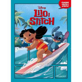 STITCH - STIZE STITCH - BOJANKA S NALJEPNICA 