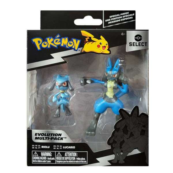 PKM: POKEMON EVOLUTION MULTIPACK . RIOLU LUCARIO 