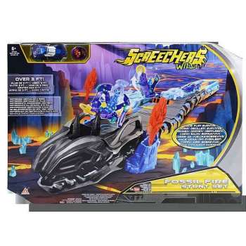 SCR SCREECHERS WILD FOSSIL FIRE STUNT SET 