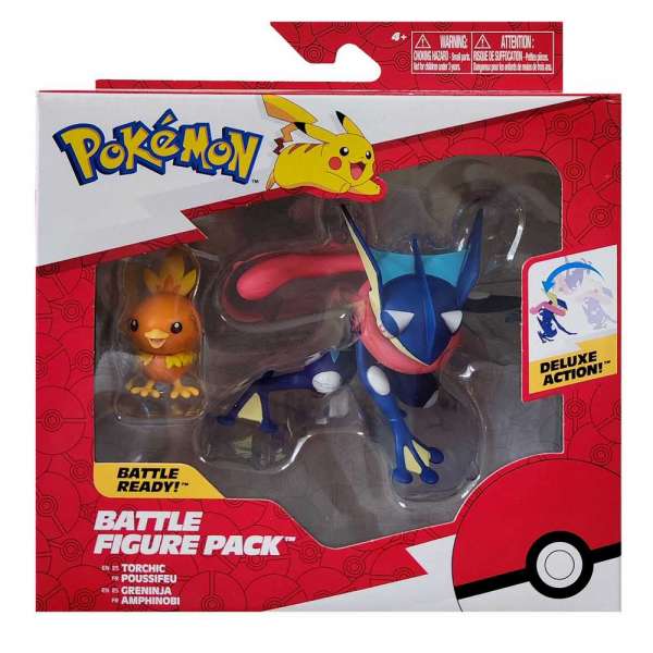 PKM: POKEMON SET 2PK GRENINJA AND TORCHIS 