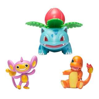 PKM: POKEMON FIGURICA BATTLE FIGURE 3PK - AIPOM, CHARMANDER, IVYSAUR