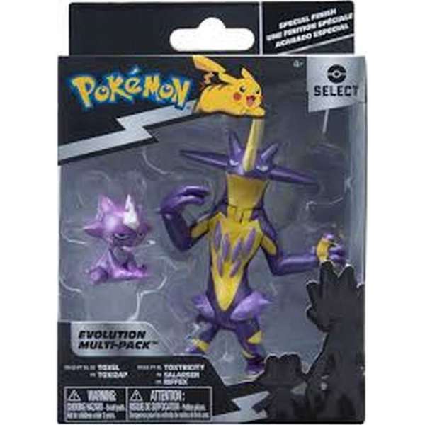 PKM: POKEMON SELECT EVOLUTION MULTIPACK - TOXEL, TOXTRICITY 