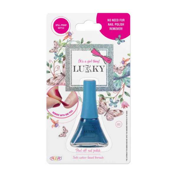 LUKKY PEEL-OFF LAK ZA NOKTE 5.6ML - PLAVA T11178 