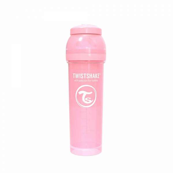 TWISTSHAKE FLASICA ZA BEBE 330 ML PASTEL PINK 