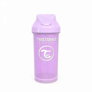 TWISTSHAKE ČASA SA SLAMKOM 360ML 12+ PASTEL PURPLE 