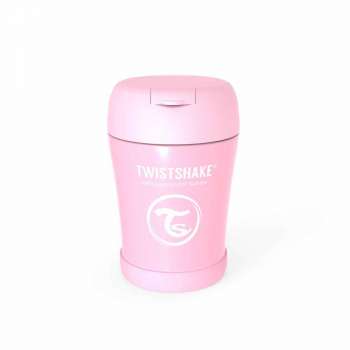 TWISTSHAKE TERMOS-POSUDA ZA HRANU 350ML PASTEL PINK 