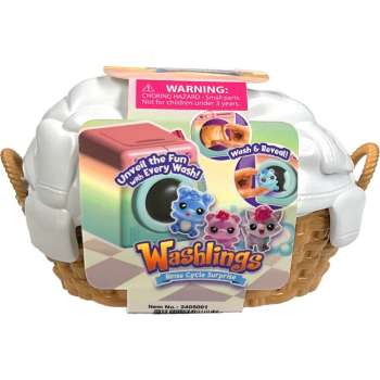 TT2409012 WASHLINGS HAMPER SET WITH 2 LAUNDRY BAGS 2 FIGURICE 