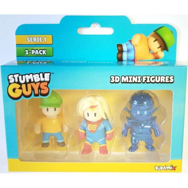 STUMBLE GUYS MINI AKCIONA FIGURE 3PACK 