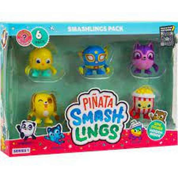 SMASHLINGS 6 FIGURICA DELUXE SET 