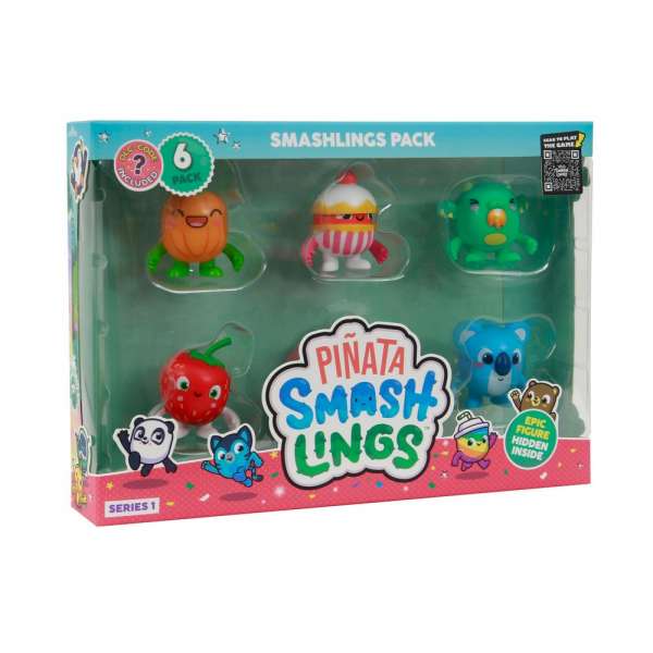 SMASHLINGS 6 FIGURICA DELUXE SET 