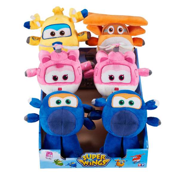 SUPER WINGS SMALL PLUSH JEROME  ASST 