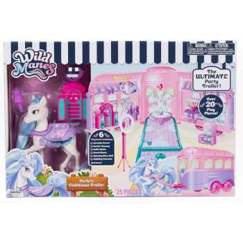 TW723320 WILD MANES PERLAS CLUBHOUSE TRAILER SET ZA IGRU 