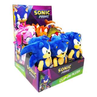TW85566 SONIC CLIP ON PLISANA FIGURA ASST