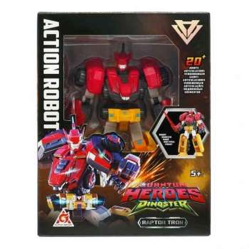 TWD580872 DINOSTER FIGURA 13 CM RAPTOR TRON 