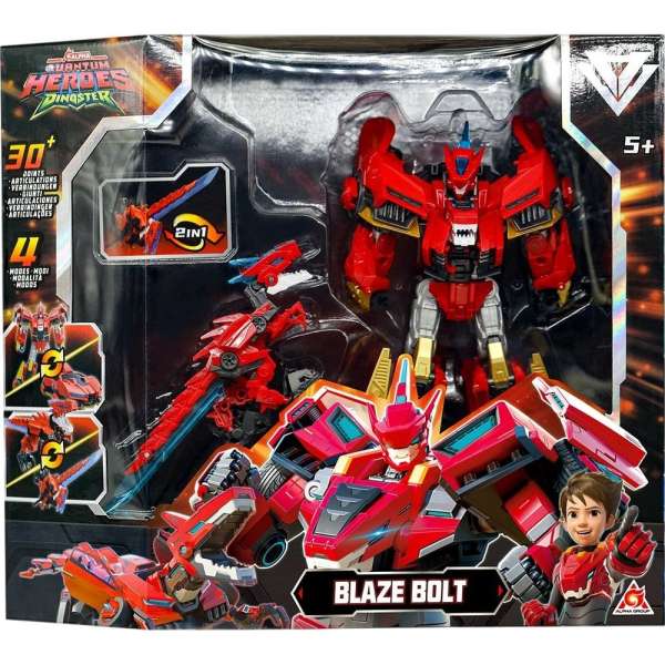 TWD583821 DINOSTER S2 - TRANSFORMABLE ROBOT - BLAZE BOLT 