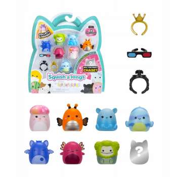 TWSA0021 SQUISH-A-LONGS 8 PACK FIGURICE 
