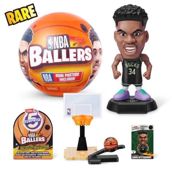 UK77490 NBA BALLERS FIGURA ASST