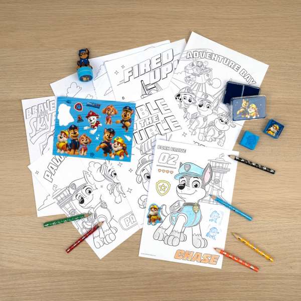 KREATIVNI SET ZA CRTANJE PAW PATROL UNDERCOVER 