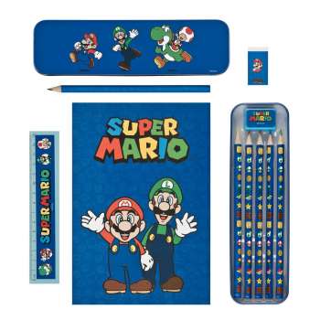 SET ZA PISANJE SUPERMARIO UNDERCOVER 