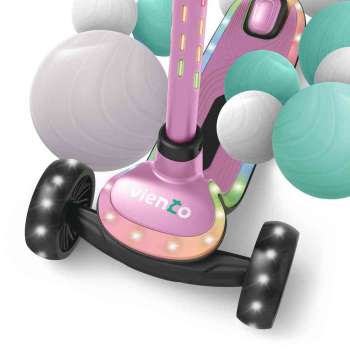 VIE038P VIENTO SVJETLEĆI TROTINET PINK 