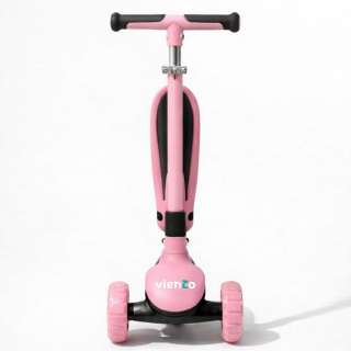 VIE057P VIENTO SVIJETLEĆI 2 U 1 TROTINET PINK 