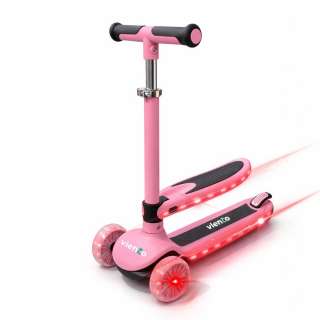 VIE057P VIENTO SVIJETLEĆI 2 U 1 TROTINET PINK 