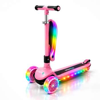 VIE057P VIENTO SVIJETLEĆI 2 U 1 TROTINET PINK 