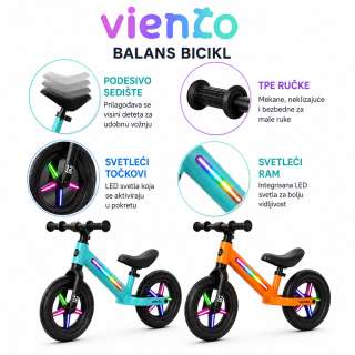 VIEB360O VIENTO BALANS BIKE ORANGE 